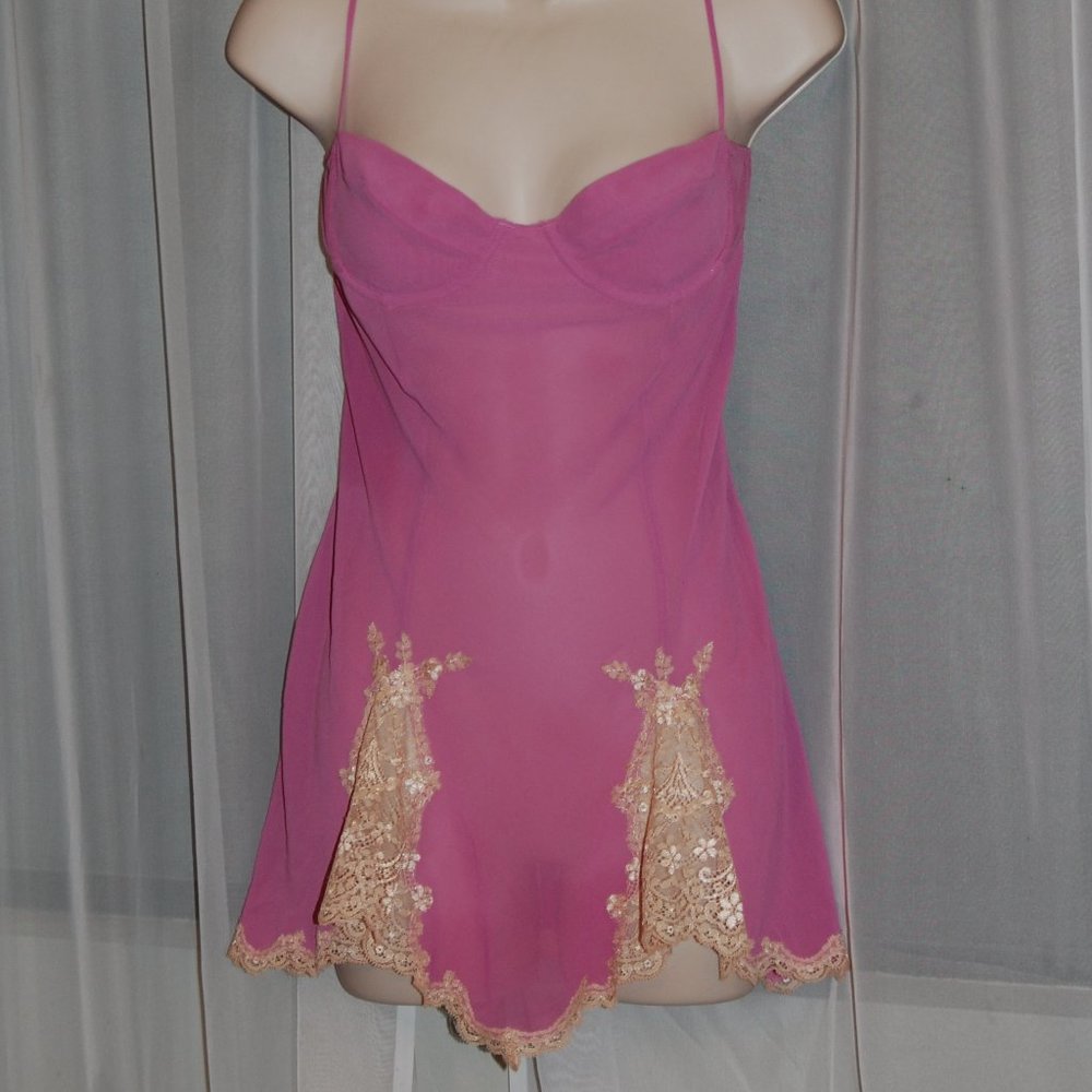 Victoria's Secret Nighty Slip Sexy Nightgown Sheer Small